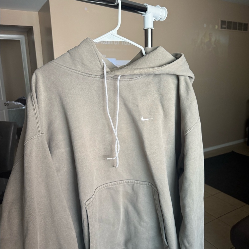 Nike Men's Tan Hoodie